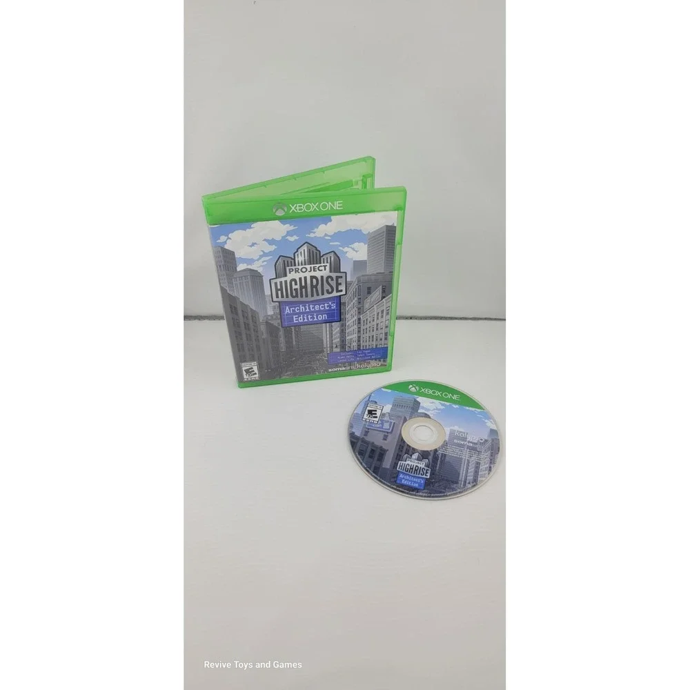 Project Highrise Architects Edition (Microsoft Xbox One, 2018) Game‎ Case Tested